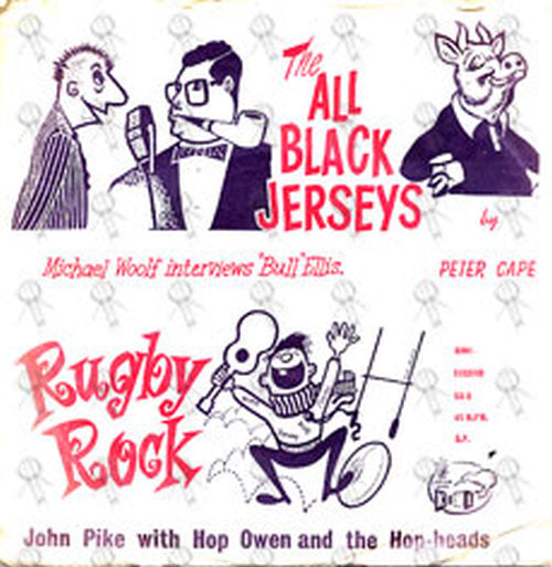 VARIOUS ARTISTS - The All Black Jerseys / Rugby Rock - 1