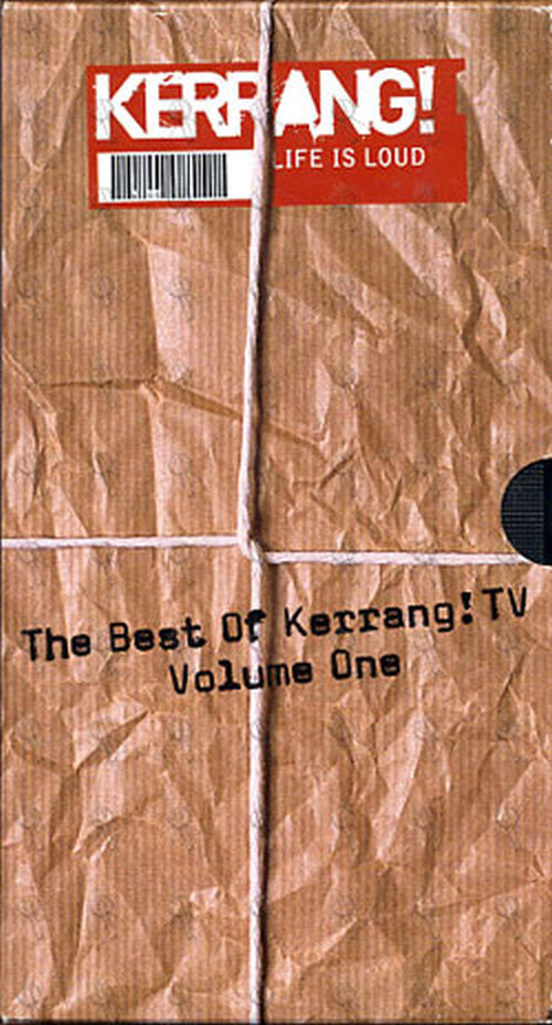VARIOUS ARTISTS - The Best Of Kerrang! TV Volume One - 1