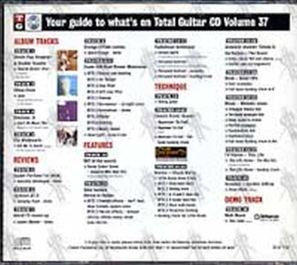 VARIOUS ARTISTS - 'Total Guitar' Vol 37 Nov 1997 Bonus CD - 2