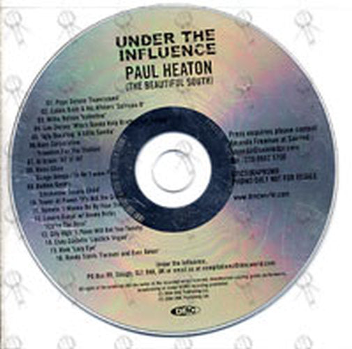 VARIOUS ARTISTS - Under The Influence - Paul Heaton (The Dirty South) - 1