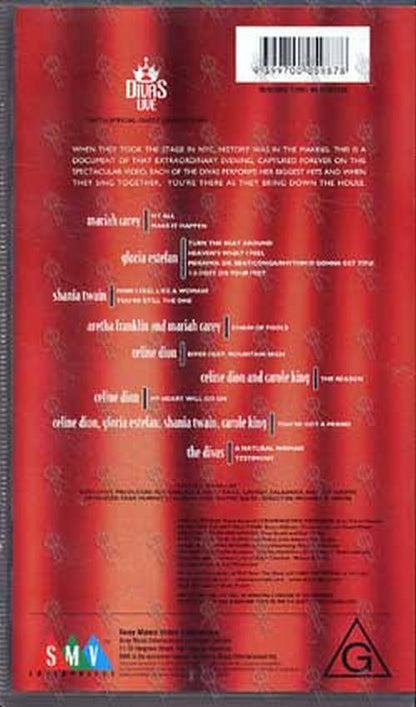 VARIOUS ARTISTS - VHI Divas Live - 2