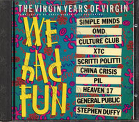 VARIOUS ARTISTS - We Had Fun - The Virgin Years Of Virgin - 1