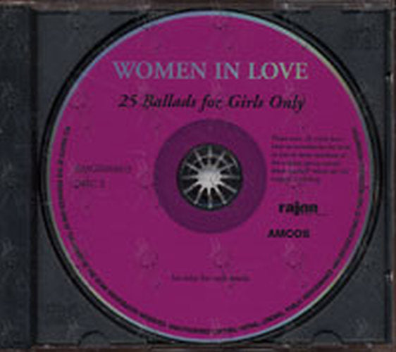 VARIOUS ARTISTS - Women In Love: 25 Ballads For Girls Only - 3