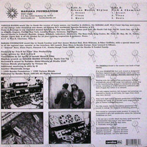VARIOUS BLENDS - Krazee Mareo Stylez / Pick A Chemical - 2
