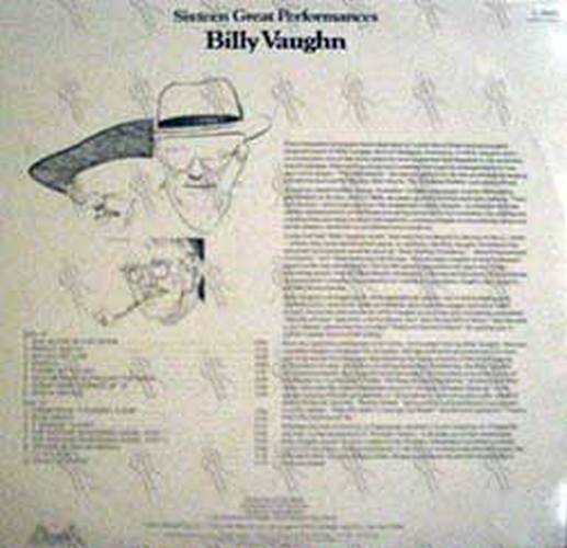 VAUGHN-- BILLY - Sixteen Great Performances - 2