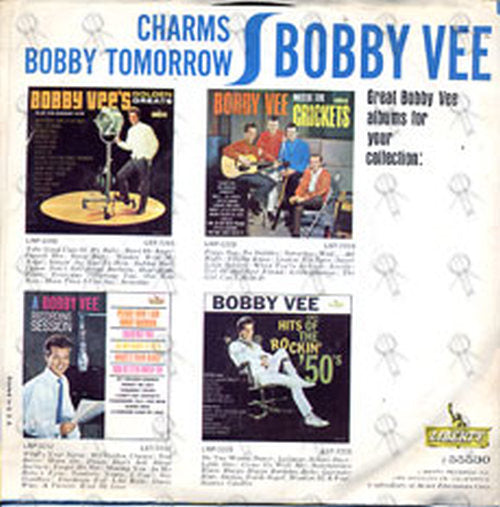 VEE-- BOBBY - Charms / Bobby Tomorrow - 2