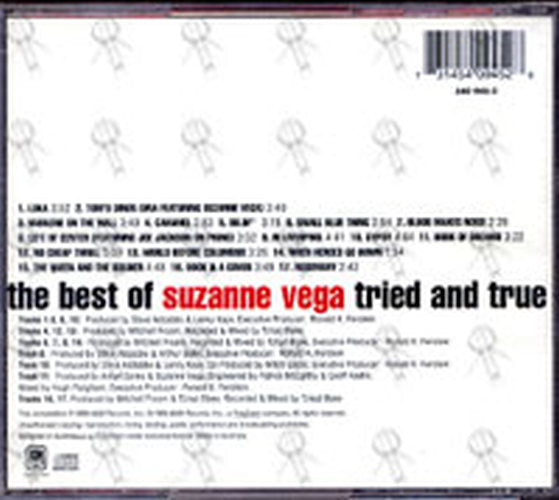 VEGA-- SUZANNE - The Best Of Suzanne Vega Tried And True - 2