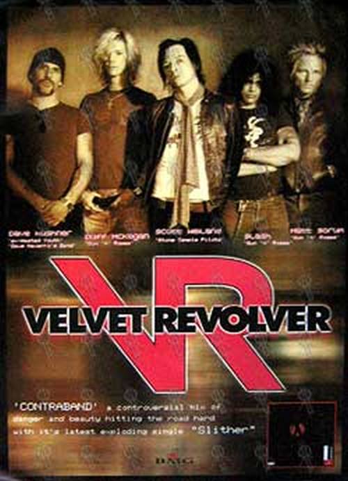 VELVET REVOLVER - 'Contraband' Album Poster - 1