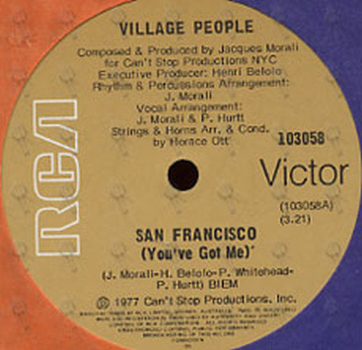 VILLAGE PEOPLE - San Fracisco (You&#39;ve Got Me) - 2
