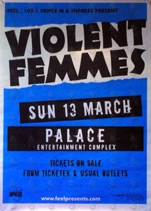 VIOLENT FEMMES - The Palace