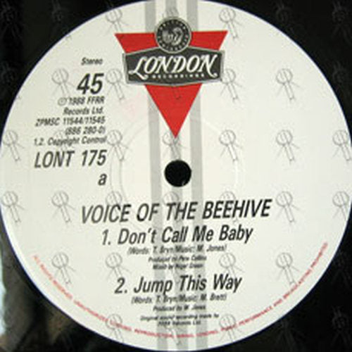 VOICE OF THE BEEHIVE - Don&#39;t Call Me Baby - 4