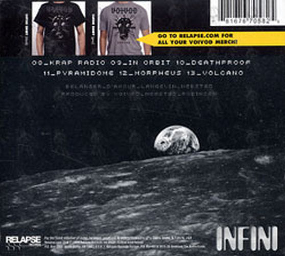 VOIVOD - Infini - 2