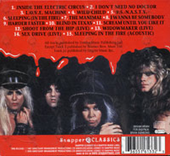 W.A.S.P. - Live... In The Raw - 2