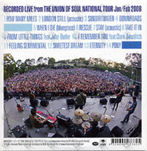 WAIFS-- THE - Live From The Union Of Soul - 2