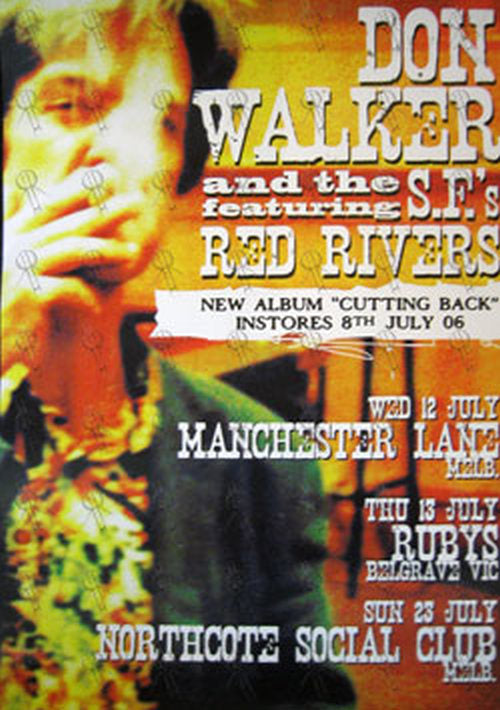 WALKER-- DON - 2006 Victorian Tour Poster - 1