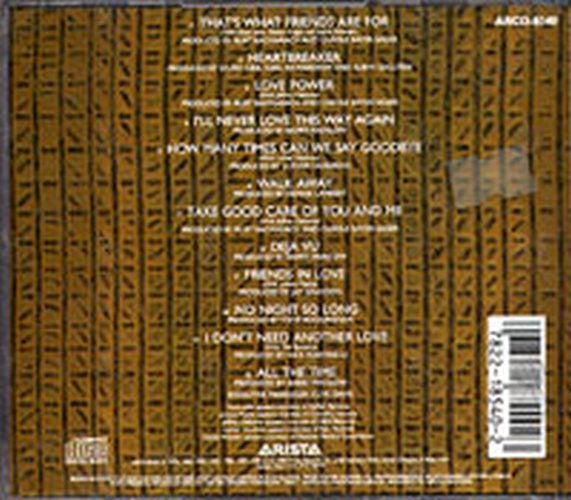 WARWICK-- DIONNE - Greatest Hits 1979-1990 - 2