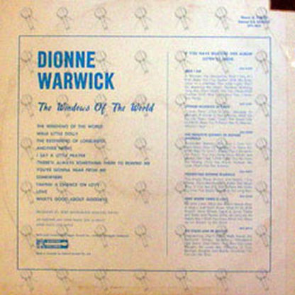 WARWICK-- DIONNE - The Windows Of The World - 2
