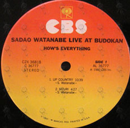 WATANABE-- SADAO - How's Everything Live At Budokan - 4