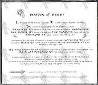 WEAPON OF CHOICE - Count Mackuluv - 2