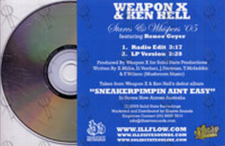 WEAPON X & KEN HELL|RENEE GEYER - Stares & Whispers '05 (Featuring Renee Geyer) - 2