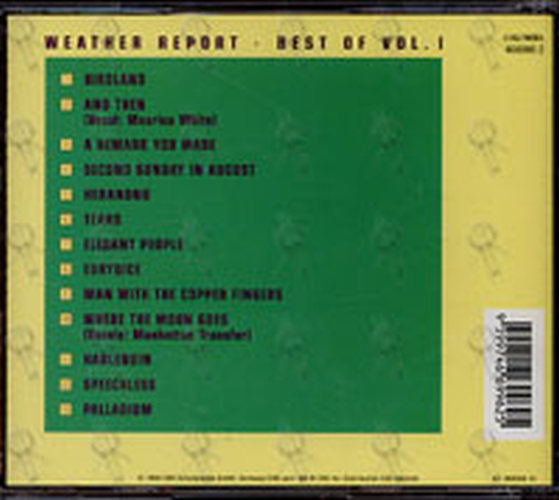 WEATHER REPORT - Best Of Weather Report Vol. 1 - 2