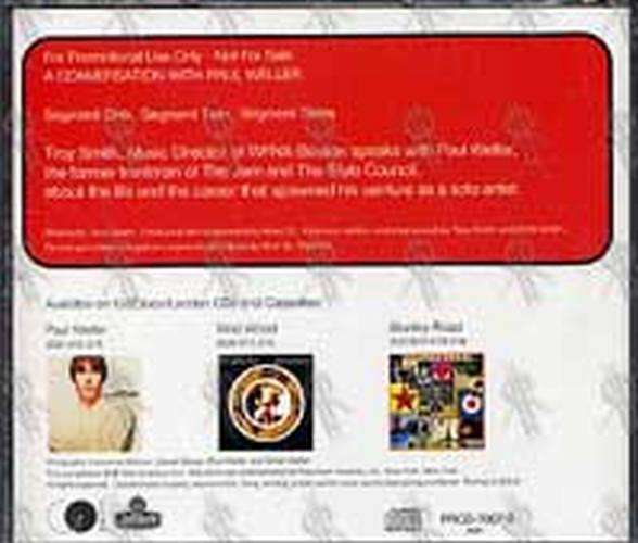 WELLER-- PAUL - A Conversation With Paul Weller - 2