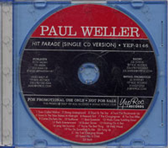 WELLER-- PAUL - Hit Parade (Single CD Version) - 1