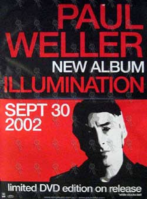 WELLER-- PAUL - 'Illumination' Album Poster - 1