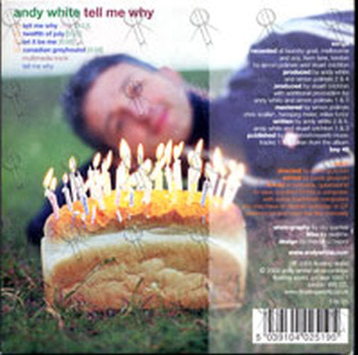 WHITE-- ANDY - Tell Me Why E.P - 3