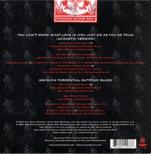 WHITE STRIPES-- THE - You Don't Know What Love Is (You Just Do As You're Told) - 2