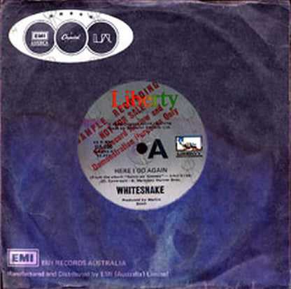 WHITESNAKE - Here I Go Again - 1