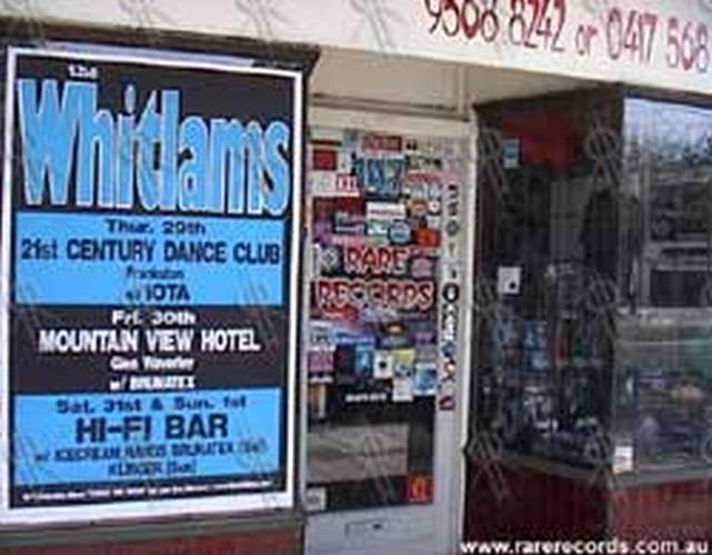 WHITLAMS-- THE - August 2002 Victoria Tour Poster - 2