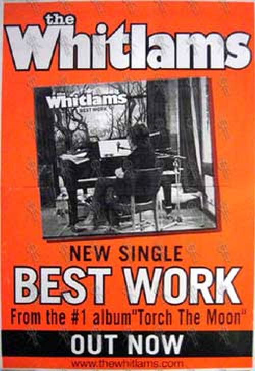 WHITLAMS-- THE - 'Best Work' Single Poster - 1