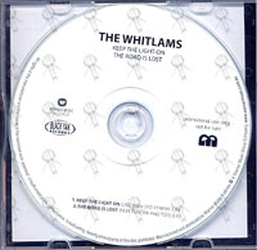 WHITLAMS-- THE - Keep The Light On / The Road Is Lost - 2