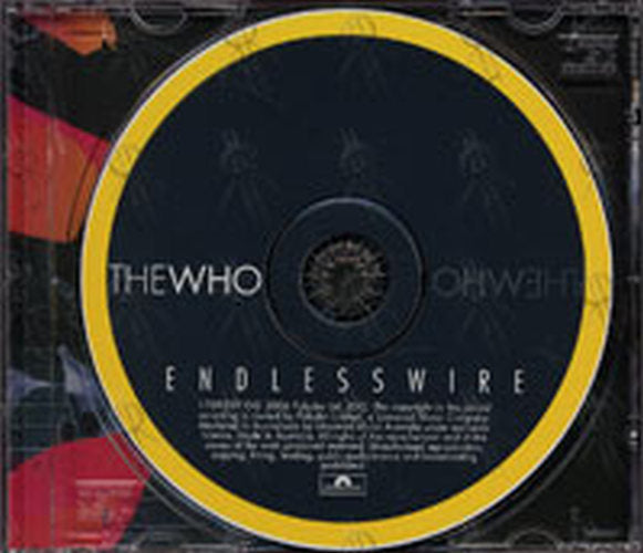 WHO-- THE - Endless Wire - 3