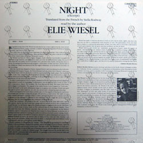 WIESEL-- ELIE - Night (Excerpt) - 2
