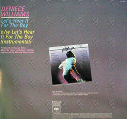 WILLIAMS-- DENIECE - Let's Hear It For The Boy - 2
