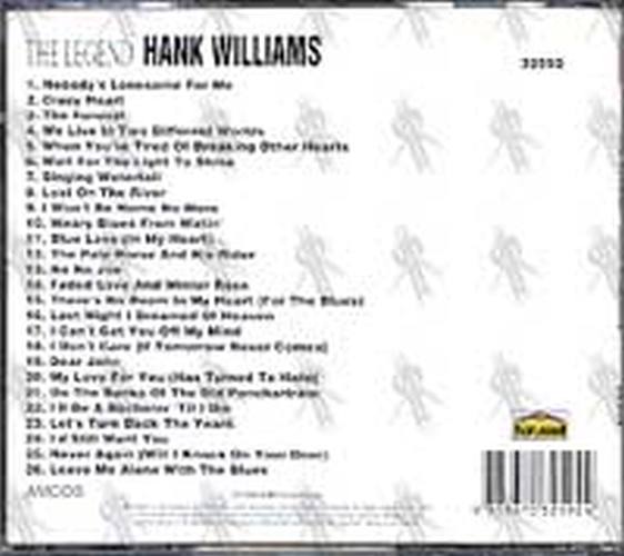 WILLIAMS-- HANK - The Legend - 2