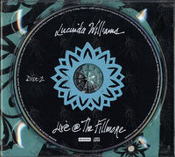 WILLIAMS-- LUCINDA - Live @ The Fillmore - 4