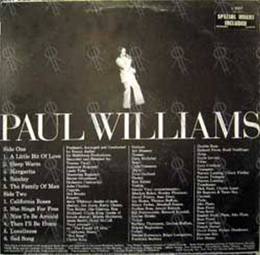 WILLIAMS-- PAUL - A Little Bit Of Love - 2