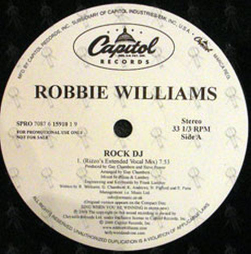 WILLIAMS-- ROBBIE - Rock DJ - 2