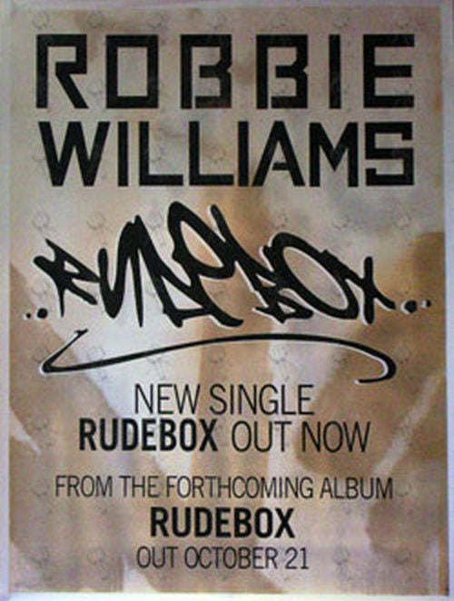 Rudebox' Single Promo Poster - Rare Records Au