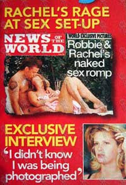 WILLIAMS-- ROBBIE - &#39;Woman&#39;s Day&#39; - July 15 2002 - Robbie Williams (Inset) On The Cover - 2