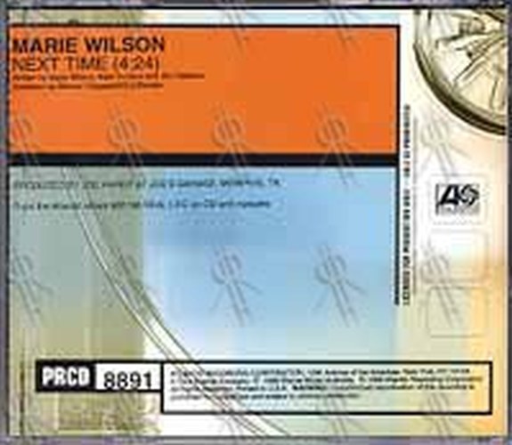 WILSON-- MARIE - Next Time - 2