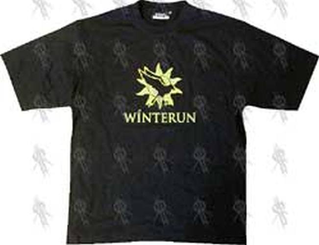 WINTERUN - Black &#39;Winterun&#39; Logo T-Shirt - 1