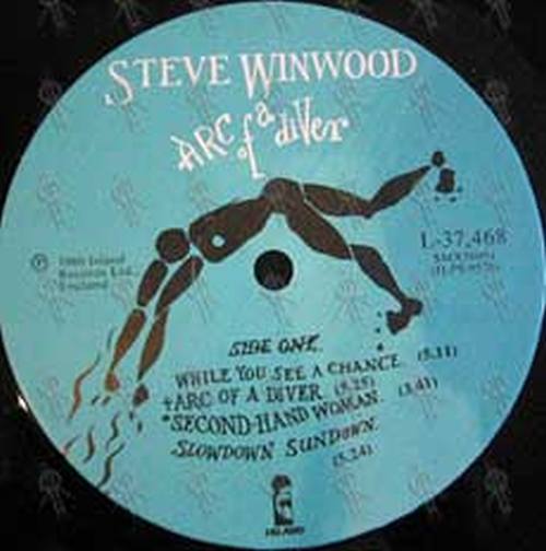 WINWOOD-- STEVE - Arc Of A Diver - 3