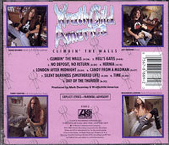 WRATHCHILD AMERICA - Climbin&#39; The Walls - 2