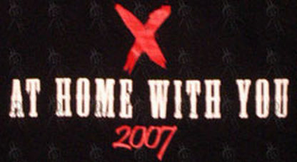 X - Black 'At Home With You 2007' Girls T-Shirt - 4