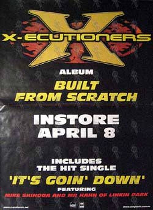 X-ECUTIONERS - &#39;Built From Scratch&#39; Album Poster - 1