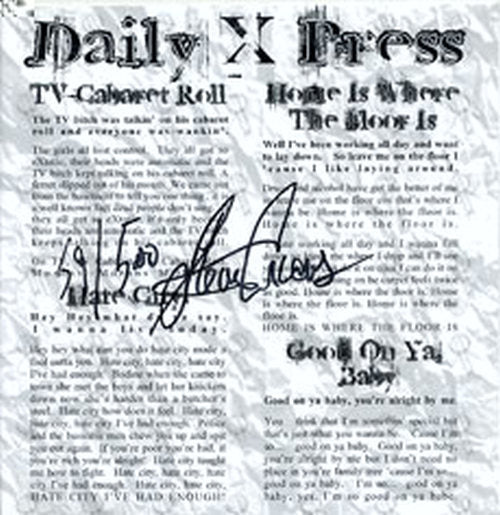X - Hate City - Daily X Press - 2